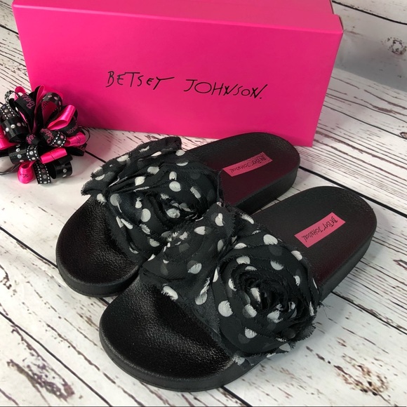 Betsey Johnson Shoes - Betsey Johnson Cutie Slide Sandals